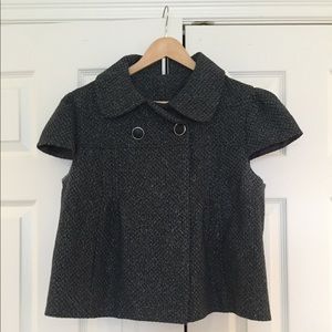 UK Topshop Short-sleeve Blazer